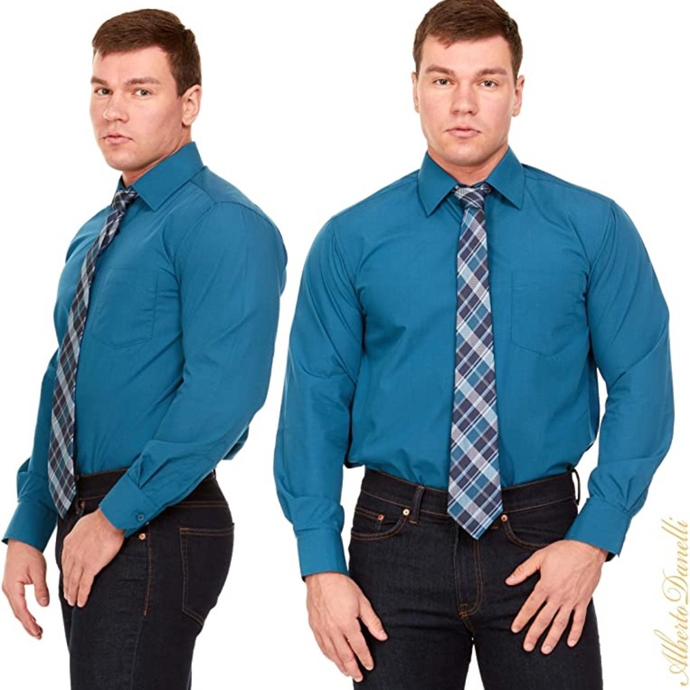Albert Danielle Fine Menswear Dress Shirt Set
